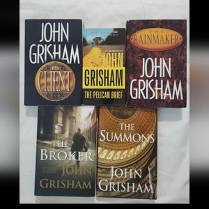 :* John Grisham Lot of 5 Books The Client Summons broker pelican brief rainmaker